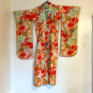 Vintage 1920’s Japanese Furisode Kimono